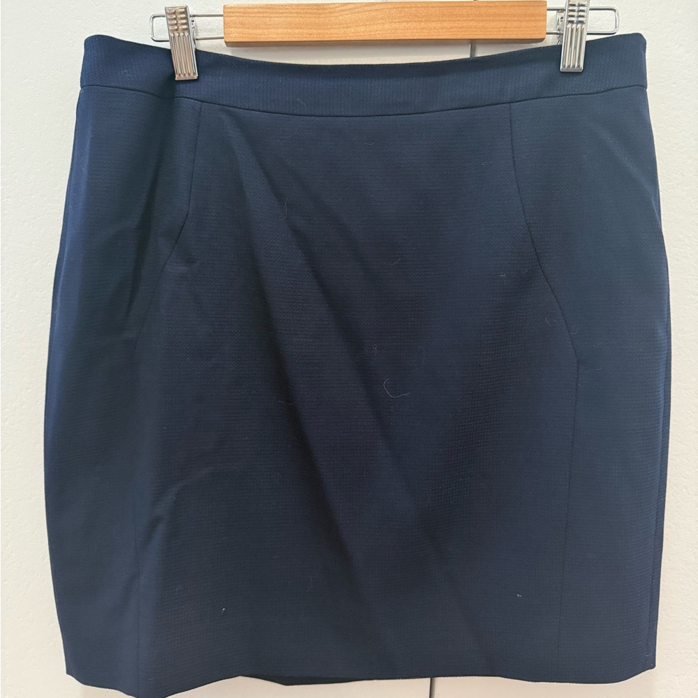 Reiss Blue Mini Pencil Skirt for Work